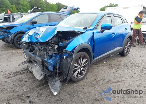 2017 Mazda Cx-3 Touring from USA, damaged, VIN JM1DKFC7XH0171860